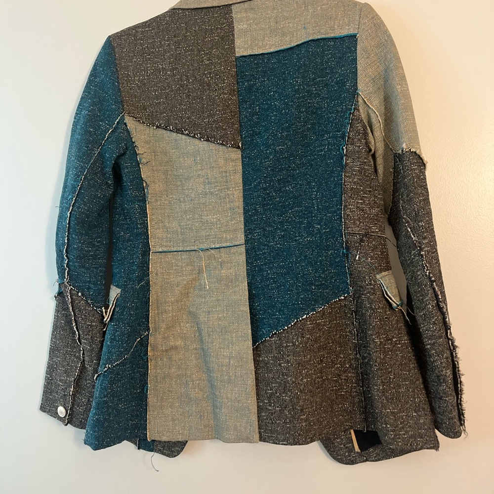 Rag & Bone Patchwork Blazer Jacket - image 2